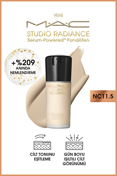 M.A.C Anında Cilt Tonunu Eşitleyen Studio Radiance Powered™ Nc11.5 Serum Fond...