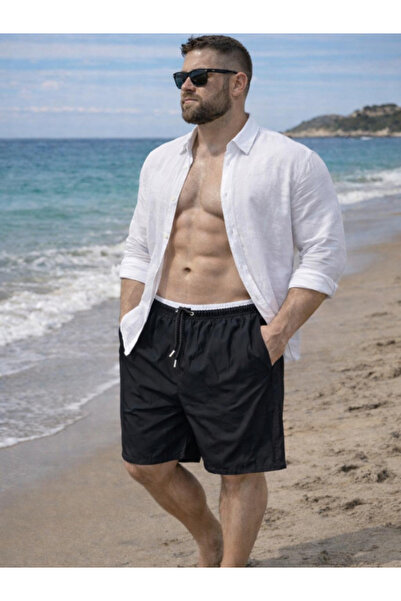 BERNEO Men's Regular Size Swim Shorts