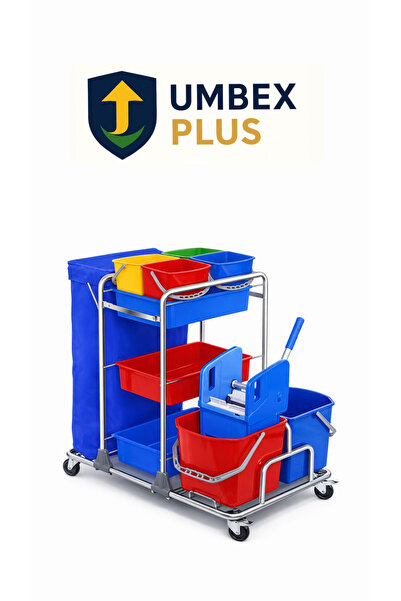 UMBEX PLUS Kat Temizlik Arabası Kat Arabası Temizlik Arabası