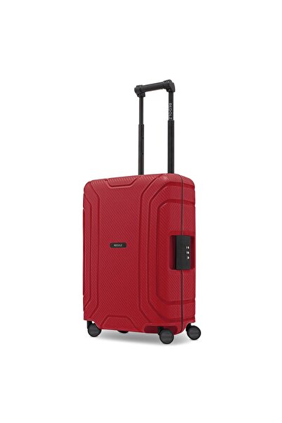 REDOLZ Essentials 15 4-Rollen Kabinentrolley 55 cm mit Dreipunkt-Verschluss