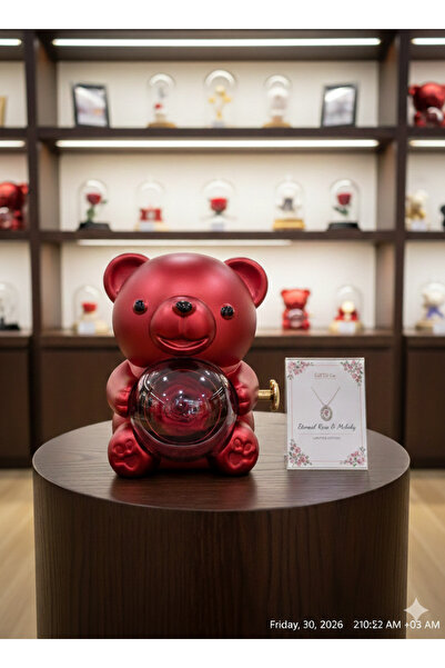 seraptakidunyasi Hediyelik Ayıcık Tasarımlı Kolye & Takı Kutusu – Özel Hediye...