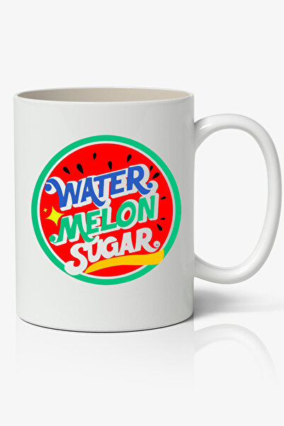 Toyaso Twinkling Watermelon Viva La Vida Logo Themed White Mug Cup Gift for a...