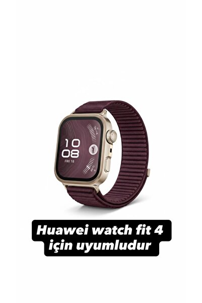 one depot only for quality life Huawei watch Fit 4 Akıllı Saat Kordon - Siyah
