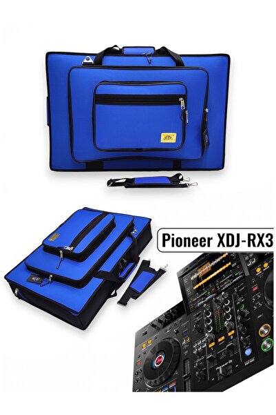 PIONER Xdj-Rx3 Setup Için Uyumlu Çanta Soft Case Kılıf. Mavi.
