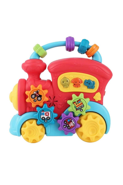 Genel Markalar Sesli ve Işıklı Sevimli Aktivite Treni