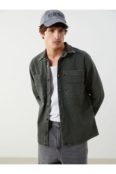 LC Waikiki Nevavm Standard Fit Men's Jean Jacket with a Difference