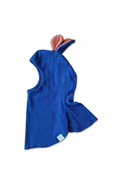 Kidizi Cagula copii reglabila cu urechiuse din bumbac certificat, Puppy blue ...