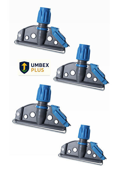 UMBEX PLUS Islak Mop Aparatı Ekstra Metal Uçlu Dar Mop Aparatı 4 Adet