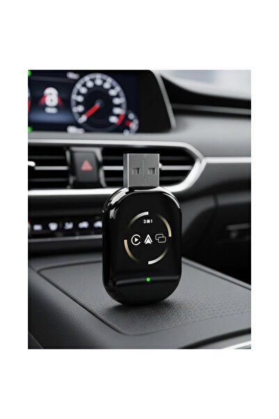 byhodi Adaptor wireless Carplay Android Auto Asociere automată