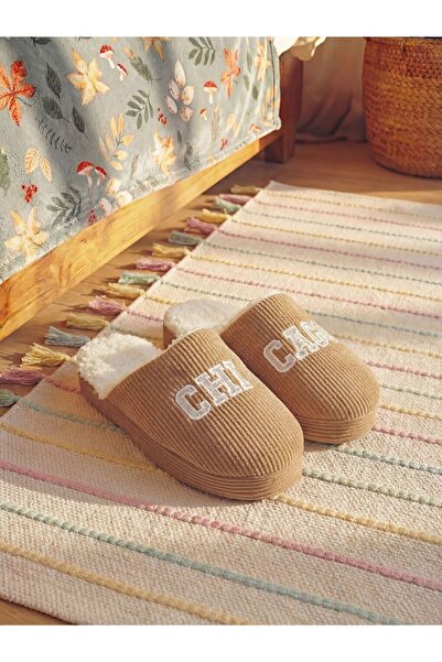 LC Waikiki Lcw Steps Chicago Embroidered Women's Slippers