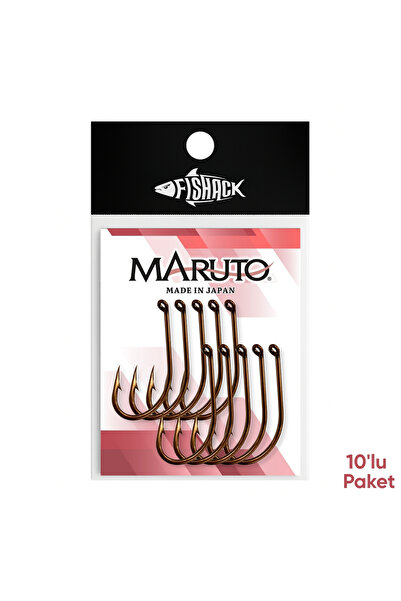 AtikCamp Olta İğnesi - Maruto - NS4310 - Bronz - No: 6/0 (10'lu Paket)