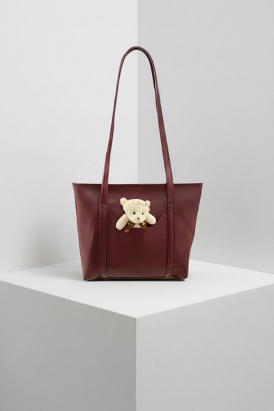 Lesa Wear Geantă utilă și elegantă de mărime medie, cu buzunar frontal și acc...