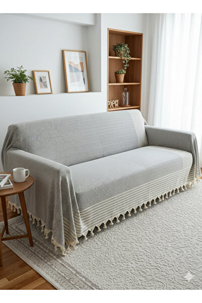 FERAY TEXTILE Sofa Cover 180X210 cm |   Stylish Design with Non-Slip Texture ...