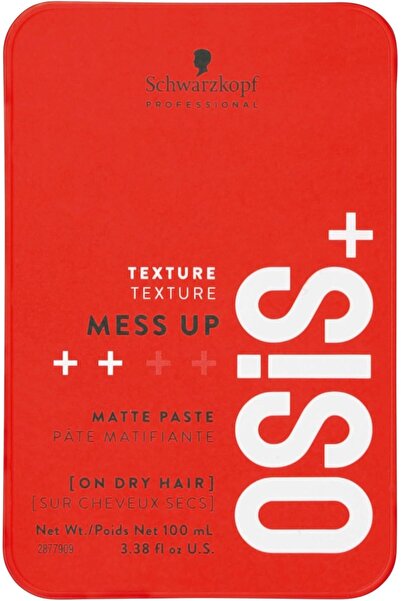 Schwartzkopf Osis+ Schwarzkopf Professional MESS UP Matte Paste 100ML – Textu...