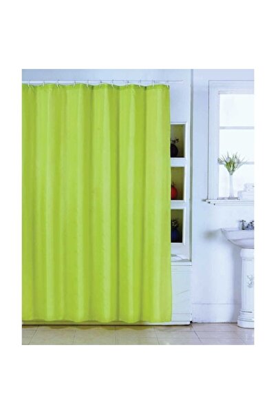 OEM Shower Curtain, E EFRALL, Green, Textured Waffle Weave - Soft, Waterproof...