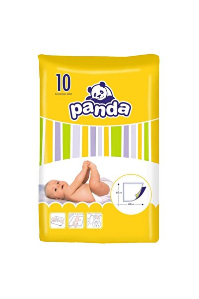 Panda Set of 2 x 10 Absorbent Sheets 60 x 60 cm