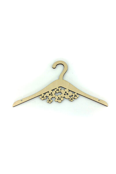 Amco Wooden baby clothes hanger set model 6, 5 pcs, 22x11x0.4 cm