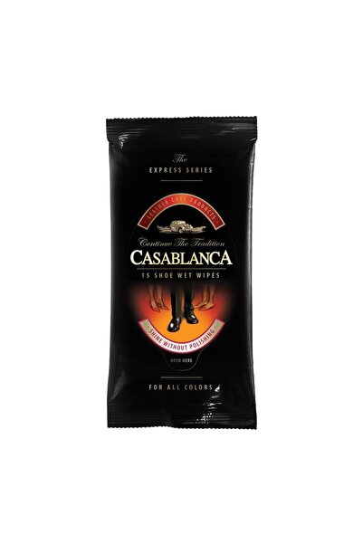 CASABLANCA Set 10 x 15 Servetele Umede pentru Pantofi,