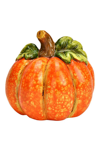 DecoDepot Pumpkin decoration, orange, 8x8x8 cm