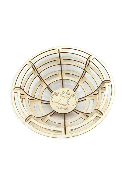 Amco Wooden fruit basket 30*15 cm