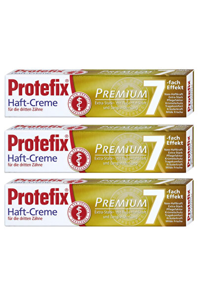 Protefix Premium Protez Yapıştırıcı Krem 47 g – 7 Etkili Güçlü Tutuş, Uzun Sü...