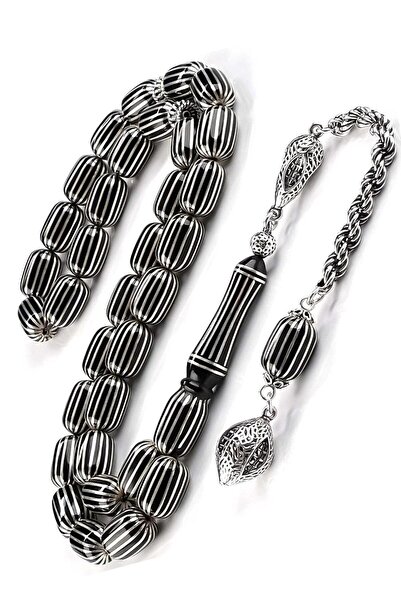 TESBİHCİBABA Anatolia Collection-Usta İşi Erzurum Oltu Taşı Tesbih