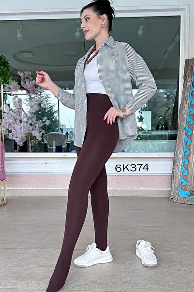 İnce Topuk Diving Fabric Socks Tights 6K374