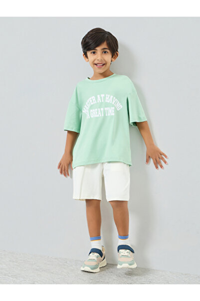 Styli Boys Oversized T-Shirt and Shorts Set