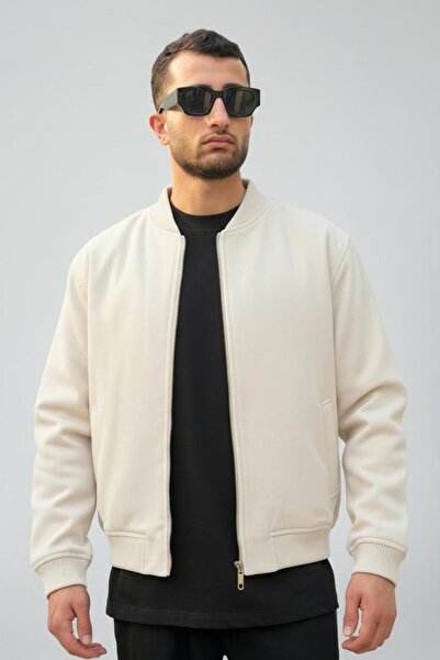 Rocqerx X-2034 Ribbed Detailed Quilted Cashmere Coat