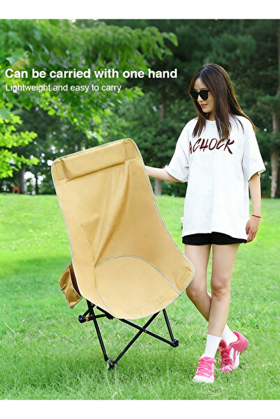 Generic Outdoor folding chair lightweight chair camping chair beach chair lei...