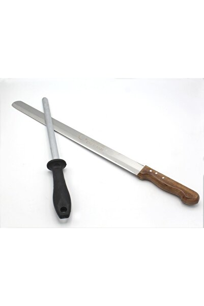 Lorbeer Erzurum Cağ Kebabı Bıçağı Yatık Döner Bıçağı + Evler Için Ideal Oval ...