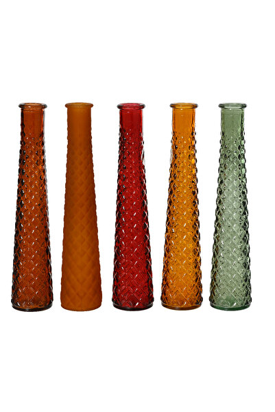 DecoDepot Glass vase, colored, 32 cm