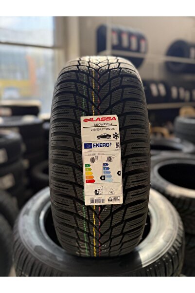 Lassa 215/55R17 98V XL SNOWAYS4 KIŞ LASTİĞİ- EKSTRA GÜÇLENDİRİLMİŞ-2025 TARİHLİ
