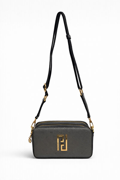 louisiana polo حقيبة نسائية فضية من سيلفر بولو بنمط بولو بلاتينيوم 1078