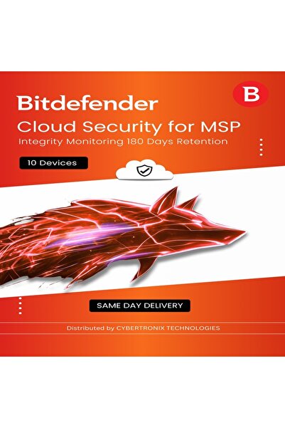 BITDEFENDER -Integrity Monitoring 180 Days Retention 10 Devices| Digital Lice...