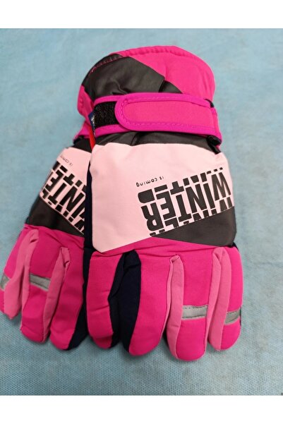 Kitti Snow Skiing Gloves for 8-12 Years Old Girls, Snow Cold Proof