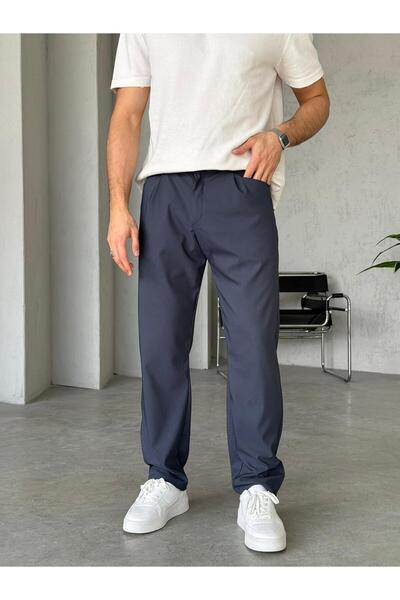 FO4RBS Cep Detaylı Baggy Kumaş Pantolon - Petrol