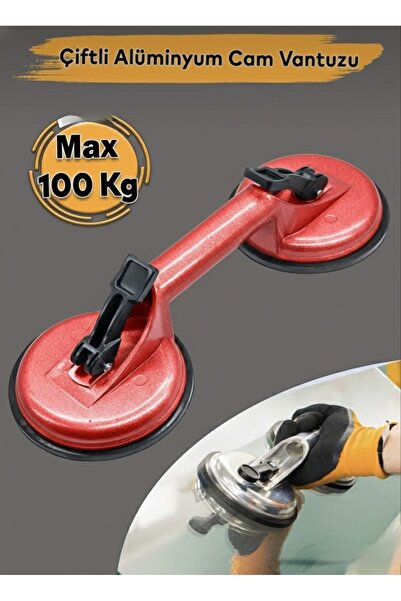 Gönen Döküm İkili Alüminyum Cam Mobilya Mermer Fayans Kaldırma Taşıma Vantuzu...