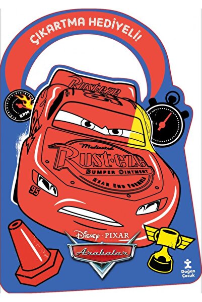 Doğan Çocuk Dısney Arabalar Işıltılı Çantam Boyama Kitabı