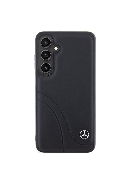 Mercedes Benz Mercedes-Benz Leather Case w/ Curved Stitches for Samsung Galax...