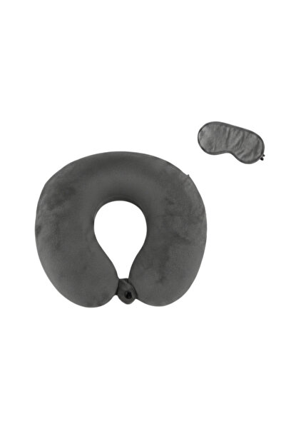 bon voyage High Quality Comfortable Neck Pillow and Eye Mask Set