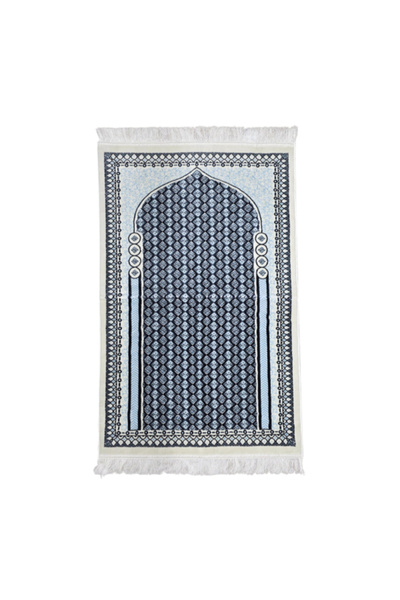 REVE سجادة صلاة إسلامية مخملية عالية الجودة من أرينو، 70 × 110 سم