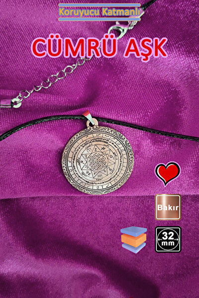 Miss TBee 🙏 Koruyucu Katmanlı Derde Deva Tılsım Saf Bakır Kolyeler