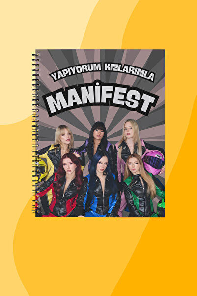 SEKİZELLİİKİ MANİFEST -BASKILI TASARIM DEFTER