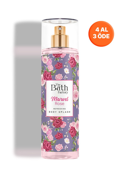 THE BATH FACTORY Marvel Rose Vücut Spreyi 200 ML
