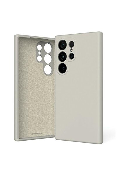 Mercury Goospery Samsung Galaxy S24 Ultra Silicone Case by Mercury - Stone Color