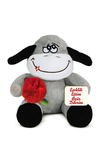 Pababo 25 cm Eşeklik Ettim Özür Dilerim Pelüş Eşeği