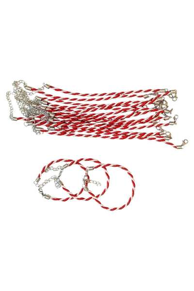 OEM Set 12 Bratari Martisor Reglabile cu Inchizatoare Metalica – Simbol Tradi...
