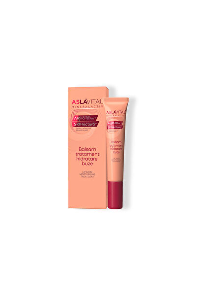 GEROVITAL Aslavital Mineralactiv Moisturizing Lip Balm, Pink Color, 15 ml