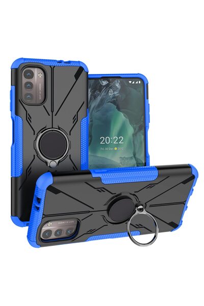 LiuShan Husa telefon, Compatibila Nokia G11 / G21, Inel rotativ 360°, Protect...